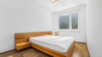 Ložnice bytu - Pronájem bytu 2+kk v osobním vlastnictví 43 m², Praha 5 - Stodůlky