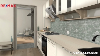 Vizualizace - Prodej bytu 3+1 v družstevním vlastnictví 98 m², Klobouky u Brna