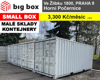 Pronájem skladovacích prostor 14 m², Praha 9 - Horní Počernice