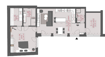 Pronájem bytu 3+kk v osobním vlastnictví 136 m², Praha 4 - Modřany