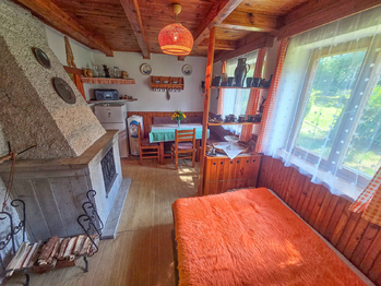 obývací pokoj - Prodej chaty / chalupy 60 m², Nová Ves