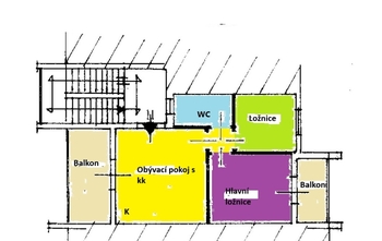 Prodej bytu 3+kk v osobním vlastnictví 47 m², Scalea
