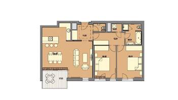 Prodej bytu 3+kk v osobním vlastnictví 101 m², Praha 8 - Libeň