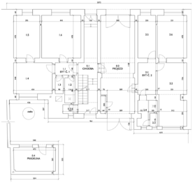 Prodej nájemního domu 276 m², Rousínov