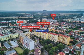 Pronájem bytu 3+kk v družstevním vlastnictví 82 m², Štětí