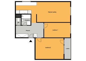 Pronájem bytu 3+kk v družstevním vlastnictví 70 m², Praha 3 - Žižkov