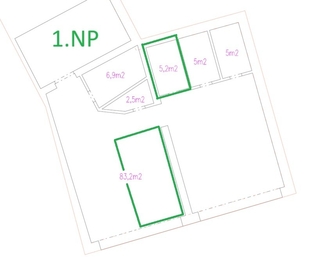 Pronájem bytu 2+kk v osobním vlastnictví 73 m², Kladno