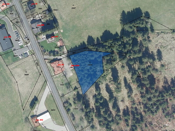 Pozemek nedaleko U Bendů - Prodej pozemku 1814 m², Pernink 