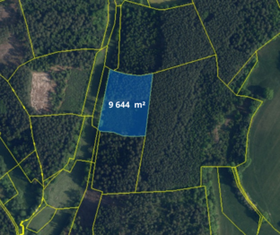 Prodej pozemku 66688 m², Bílá