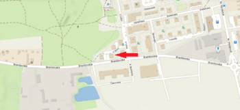mapa - Pronájem bytu 3+kk v osobním vlastnictví 103 m², České Budějovice