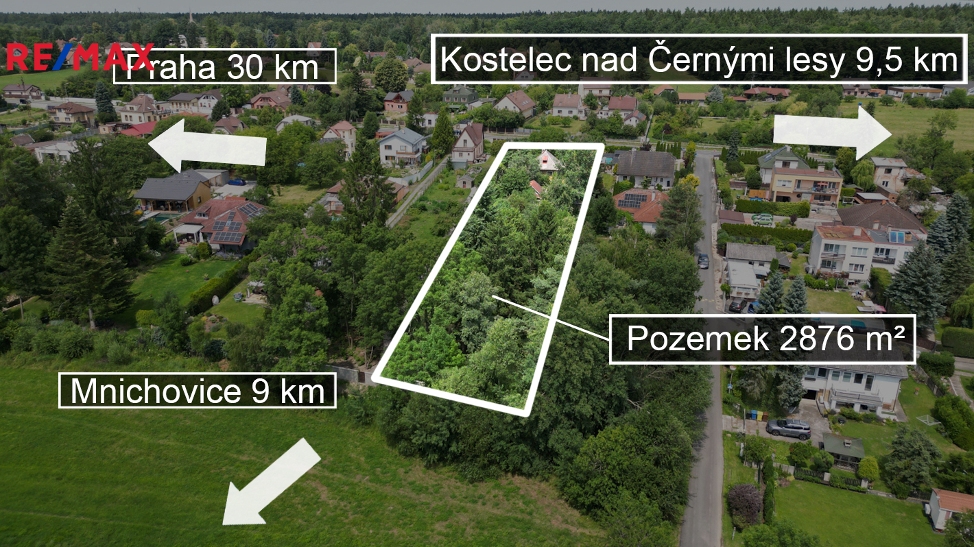 Prodej pozemku, 2876 m2, Mukařov