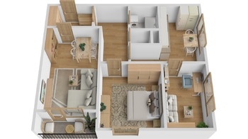 Prodej bytu 3+1 v osobním vlastnictví 69 m², Jičín