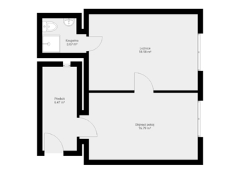 Prodej bytu 2+kk v osobním vlastnictví 45 m², Praha 8 - Libeň