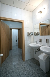 sociální zařízení  - Pronájem kancelářských prostor 22 m², Praha 2 - Vinohrady