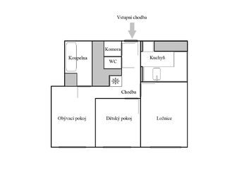 Pronájem bytu 3+1 v osobním vlastnictví 65 m², Praha 6 - Bubeneč
