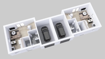 Dvojdomek Hustopeče - Prodej domu 230 m², Hustopeče