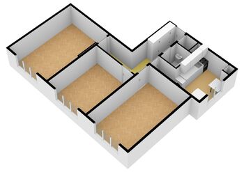 Pronájem bytu 3+1 v osobním vlastnictví 75 m², Tábor