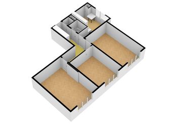 Pronájem bytu 3+1 v osobním vlastnictví 75 m², Tábor