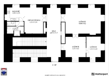 Prodej ubytovacího zařízení 358 m², Včelákov