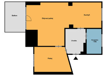 Pronájem bytu 2+kk v osobním vlastnictví 66 m², Praha 5 - Sobín