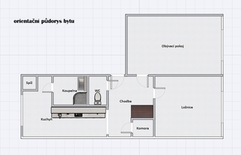 Pronájem bytu 2+1 v osobním vlastnictví 54 m², Šumperk