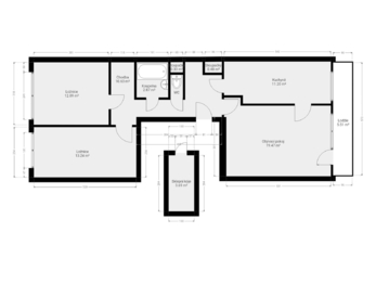 Prodej bytu 3+1 v osobním vlastnictví 81 m², Praha 6 - Řepy