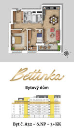 Pronájem bytu 3+kk v osobním vlastnictví 76 m², Plzeň