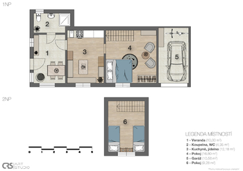 Prodej chaty / chalupy 53 m², Seč
