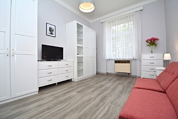 2. pokoj - Prodej bytu 2+kk v osobním vlastnictví 41 m², Praha 3 - Vinohrady