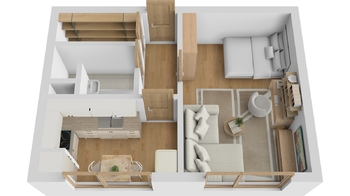 Prodej bytu 1+1 v osobním vlastnictví 36 m², Nová Paka
