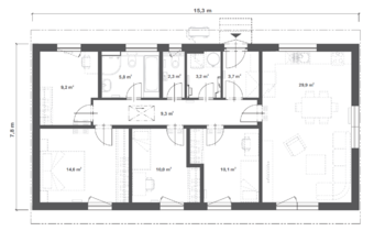 Prodej pozemku 4309 m², Lavičky