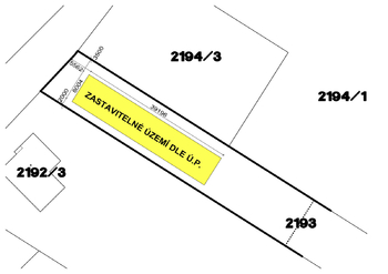 Prodej pozemku 4309 m², Lavičky