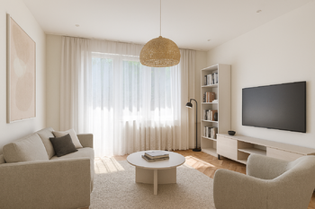 Vizualizace - Prodej bytu 2+1 v osobním vlastnictví 59 m², Břeclav