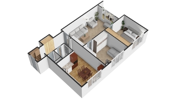 Prodej bytu 3+1 v družstevním vlastnictví 68 m², Chomutov