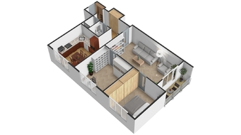 Prodej bytu 3+1 v družstevním vlastnictví 68 m², Chomutov