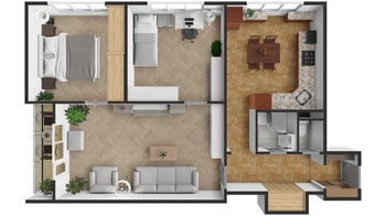 Prodej bytu 3+1 v družstevním vlastnictví 68 m², Chomutov
