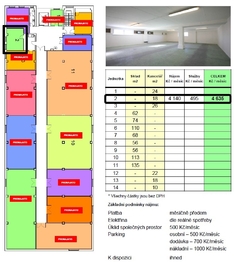 Pronájem kancelářských prostor 18 m², Praha 9 - Horní Počernice