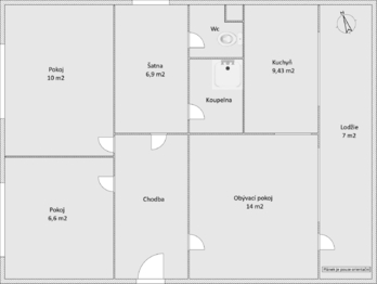 Prodej bytu 3+1 v osobním vlastnictví 63 m², Kladno