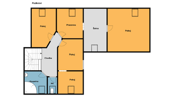 2.NP popis - Prodej domu 150 m², Louny