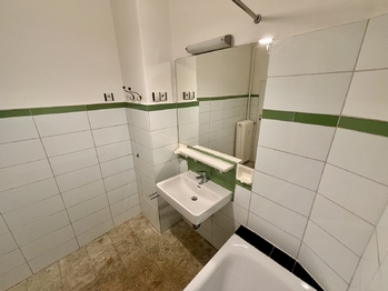 Koupelna - Prodej bytu 1+1 v osobním vlastnictví 50 m², Praha 3 - Žižkov