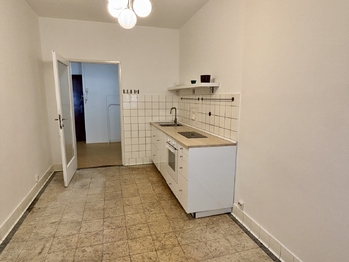 Kuchyně - Prodej bytu 1+1 v osobním vlastnictví 50 m², Praha 3 - Žižkov