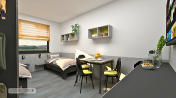 Pronájem bytu 1+kk v osobním vlastnictví 34 m², Brno