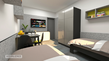 Pronájem bytu 1+kk v osobním vlastnictví 34 m², Brno