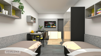 Pronájem bytu 1+kk v osobním vlastnictví 34 m², Brno
