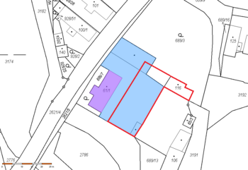 Prodej pozemku 629 m², Honezovice