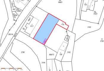 Prodej pozemku 629 m², Honezovice