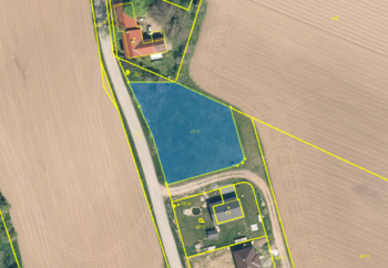 Prodej pozemku 1500 m², Sedlec-Prčice