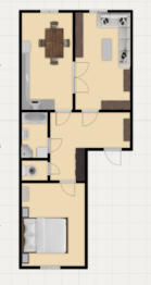 Prodej bytu 2+1 v osobním vlastnictví 57 m², Praha 7 - Holešovice