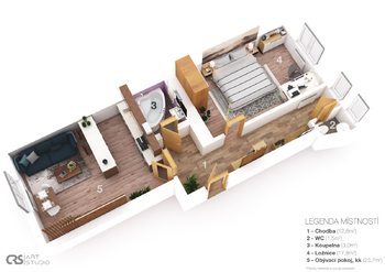 Prodej bytu 2+1 v osobním vlastnictví 49 m², Plzeň