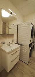 Koupelna s WC - Pronájem bytu 4+kk v osobním vlastnictví 72 m², Bučovice